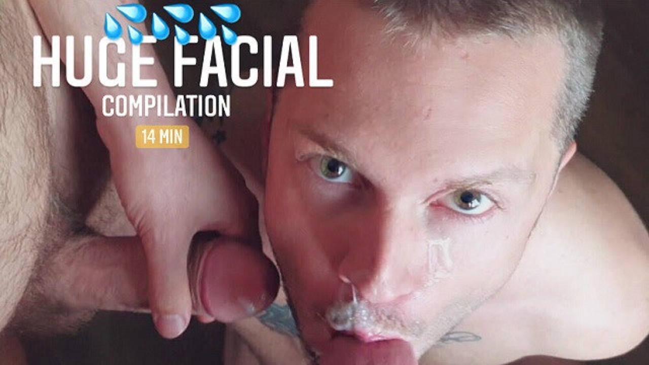 Énorme Compilation D'éjaculations Faciales Grosses Bites